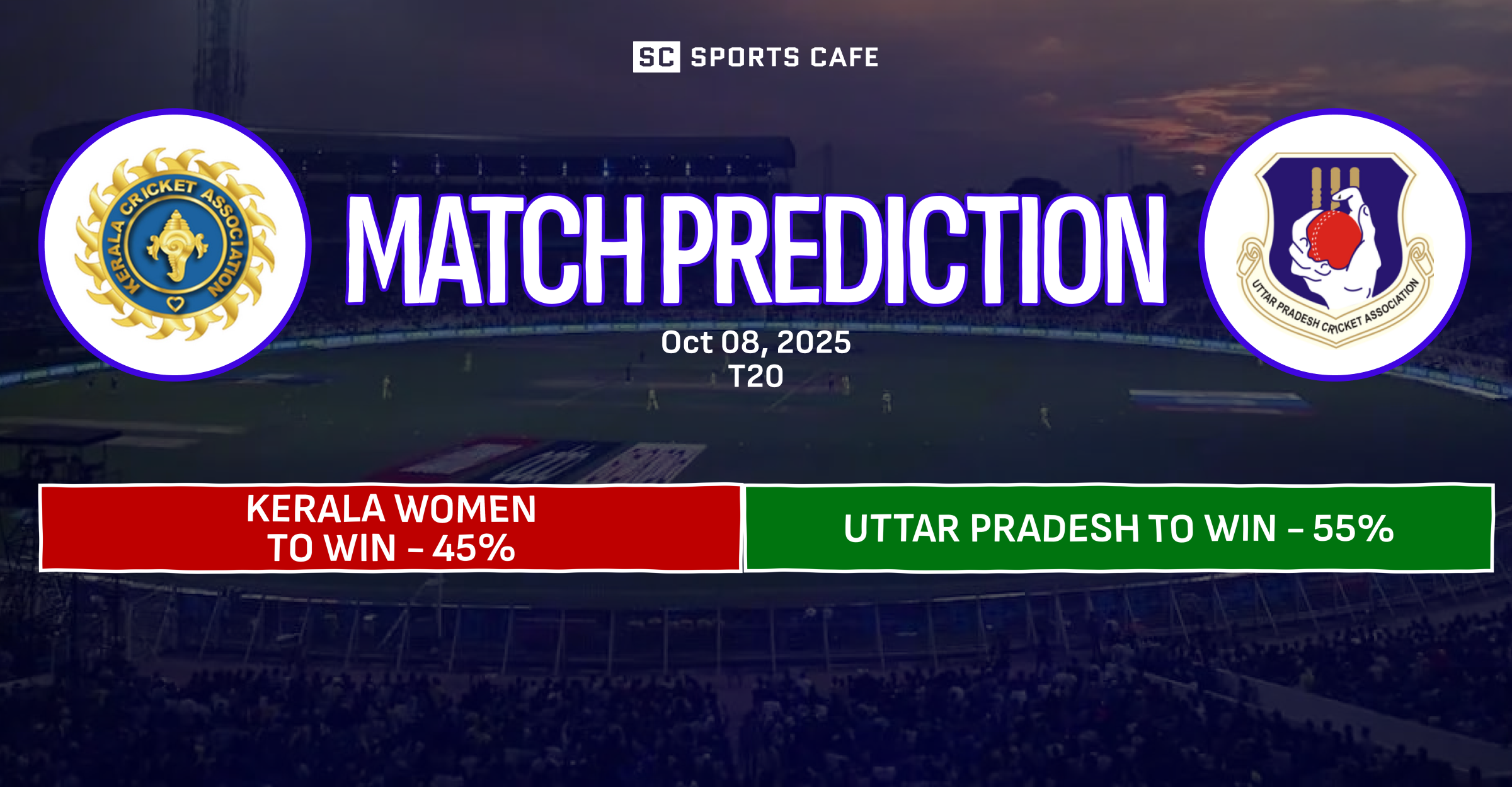 Kerala Women vs Uttar Pradesh Women Match Prediction